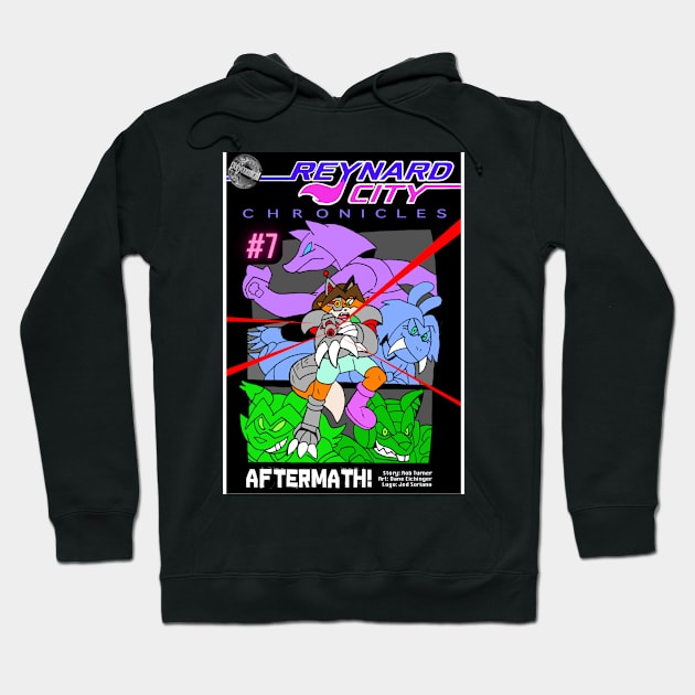 Reynard City Issue 7 cover Hoodie by Reynard City